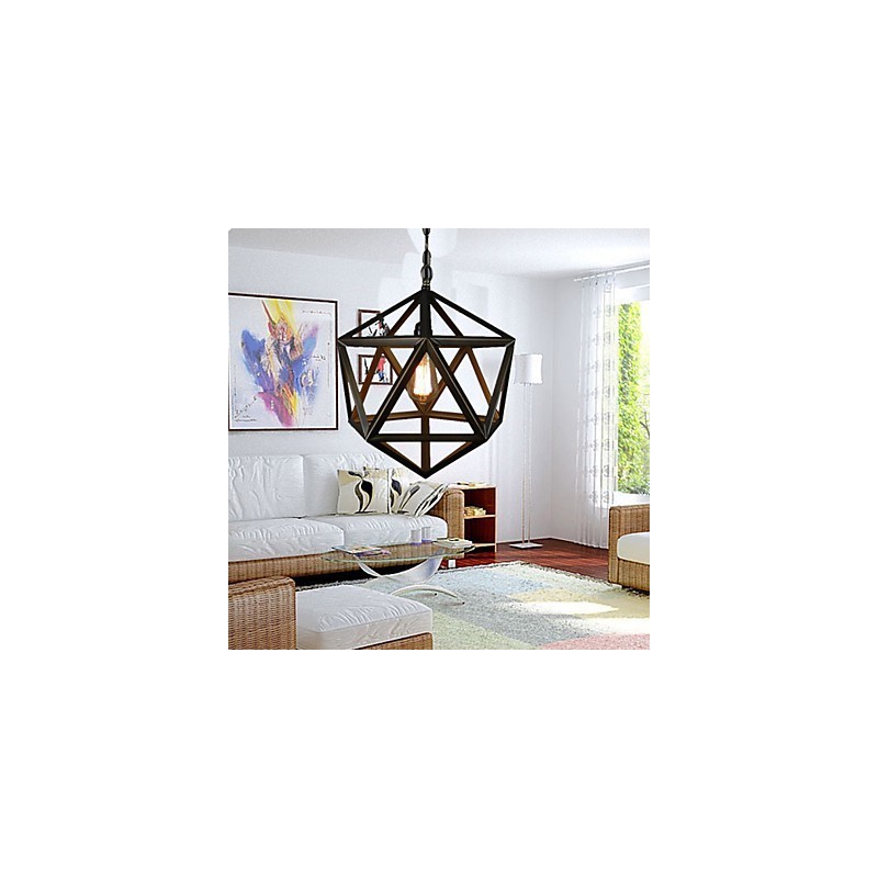 Rustic Lodge Vintage kovový luster