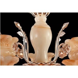 Jade Crystal Závesná lampa Candle Style Luster