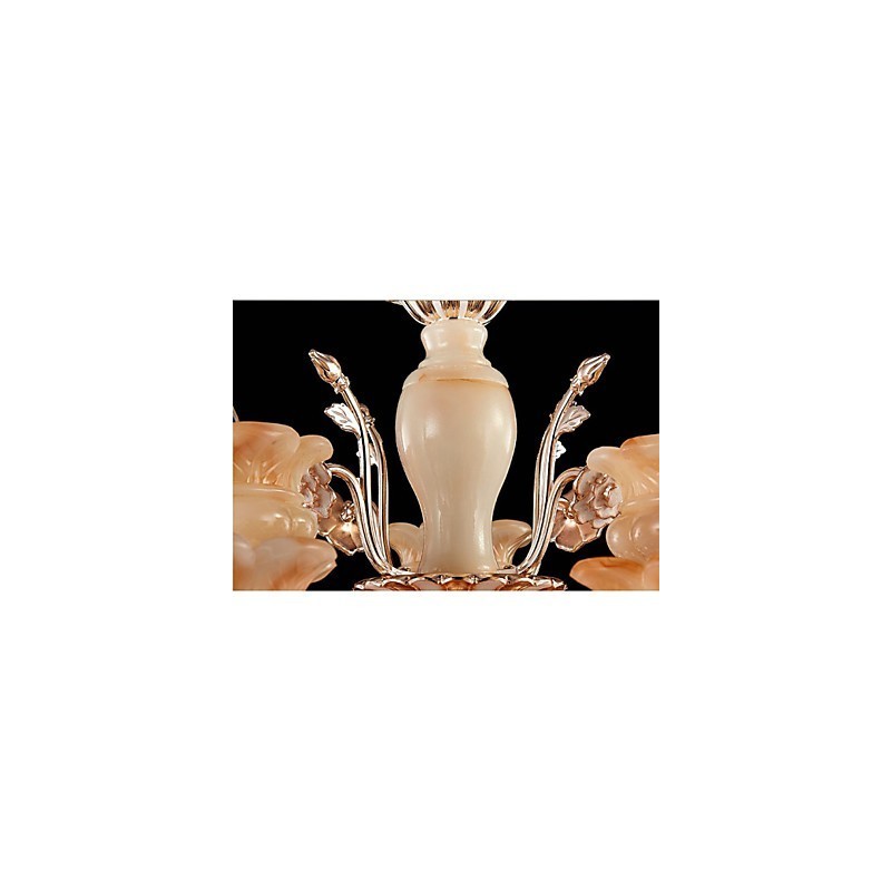 Jade Crystal Závesná lampa Candle Style Luster