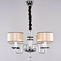 Moderný minimalistický luster Lighting Cloth Art Crystal Luster