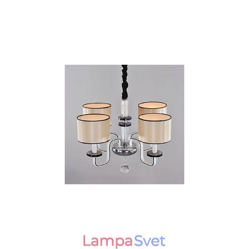 Moderný minimalistický luster Lighting Cloth Art Crystal Luster