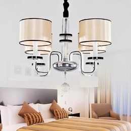 Moderný minimalistický luster Lighting Cloth Art Crystal Luster