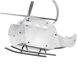 Jednoduchá detská lampa Cartoon Glass Helicopter lampa