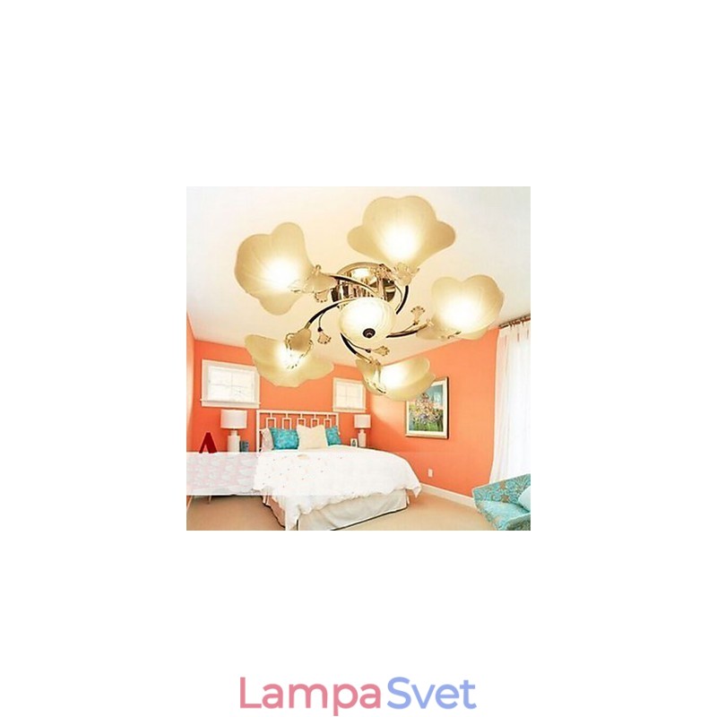 Sklenené stropné svietidlo Stropné svietidlo