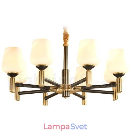 Veľký luxusný rustikálny retro retro mosadzný závesný luster z čistej mosadze so sklenenými tienidlami Veľký luxusný rustikálny retro retro mosadzný závesný luster z čistej mosadze so sklenenými tienidlami