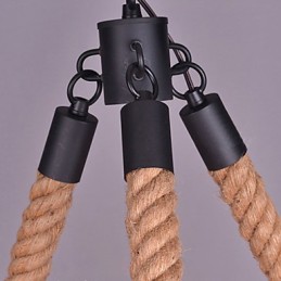 Vintage lanový prívesok Light Loft Kreatívna priemyselná lampa Dekorácia v americkom štýle