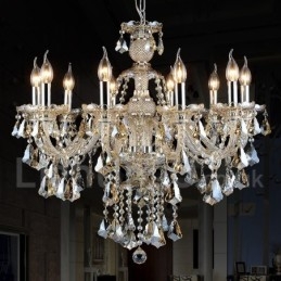 Retro Cognac Color K9 Crystal Modern Luster