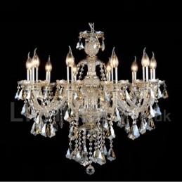 Retro Cognac Color K9 Crystal Modern Luster