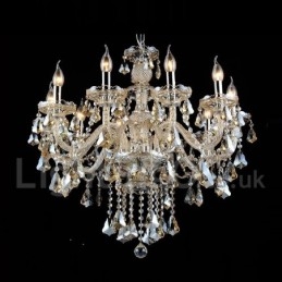 Retro Cognac Color K9 Crystal Modern Luster