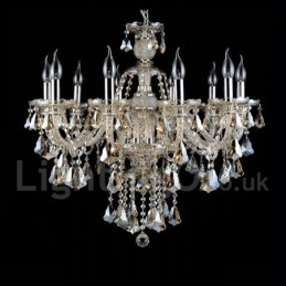 Retro Cognac Color K9 Crystal Modern Luster