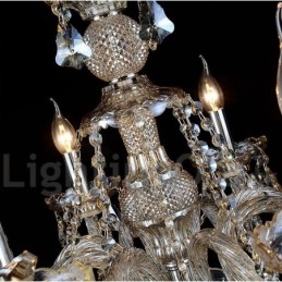 Retro Cognac Color K9 Crystal Modern Luster
