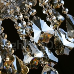 Retro Cognac Color K9 Crystal Modern Luster