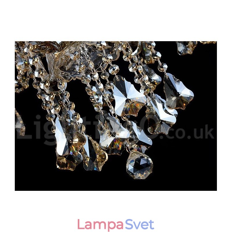 Retro Cognac Color K9 Crystal Modern Luster