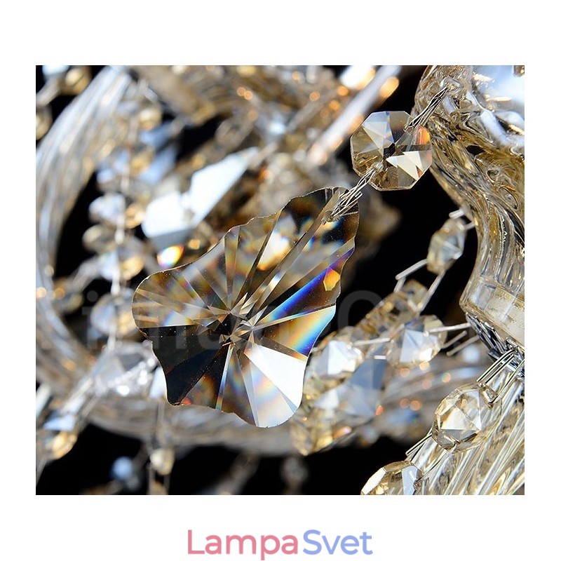 Retro Cognac Color K9 Crystal Modern Luster