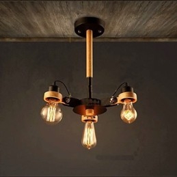 Štúdiové lampy a lucerny americký retro strop