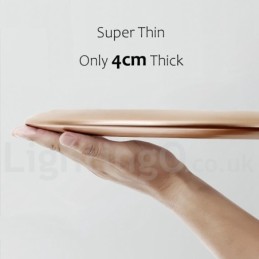 4 cm hrubé super tenké stmievateľné moderné moderné severské stropné svietidlá s akrylovým tienidlom s diaľkovým ovládaním, ktoré možno použiť aj ako nástenné svietidlo