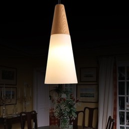 Luster Mini štýl Moderné súčasné drevené bambusové