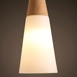 Luster Mini štýl Moderné súčasné drevené bambusové