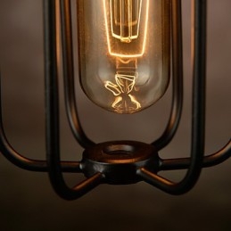 Luster Mini Style Rustic Lodge Retro Metal 3 svetelné závesné svietidlo