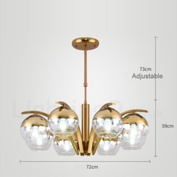 Luster Nordic Fashion Gold Silver