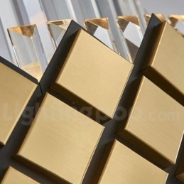 Luxusný moderný zlatý plus čierny okrúhly krištáľový závesný luster K9 výstavná sieň