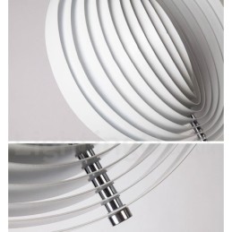 Globe White Rotate Postmoderné DIY závesné svietidlo