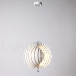 Globe White Rotate Postmoderné DIY závesné svietidlo
