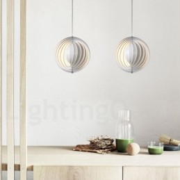 Globe White Rotate Postmoderné DIY závesné svietidlo