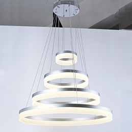 Akrylový lusterový prsteň Závesné svietidlá s