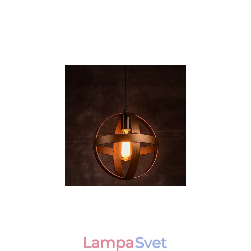 Retro Iron Lamp Moderný minimalistický luster v industriálnom štýle