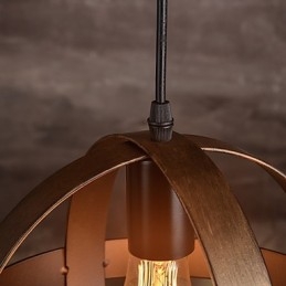 Retro Iron Lamp Moderný minimalistický luster v industriálnom štýle