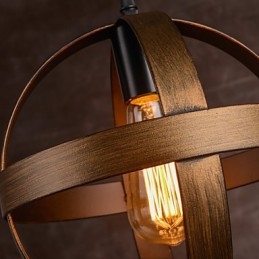 Retro Iron Lamp Moderný minimalistický luster v industriálnom štýle