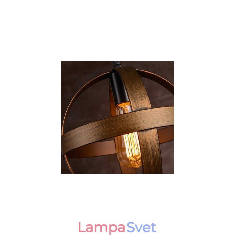 Retro Iron Lamp Moderný minimalistický luster v industriálnom štýle