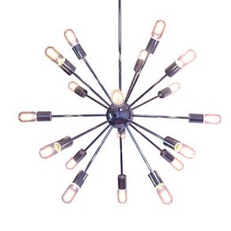 Luster Modern Globe Living Prívesok Jedáleň Nákupný Obchod Nočný Kov Chróm