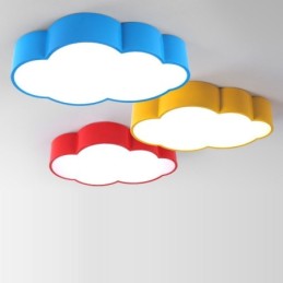 Macaron Multicolor Cloud Moderné zapustené stropné svietidlá v severskom štýle s akrylovým tienidlom