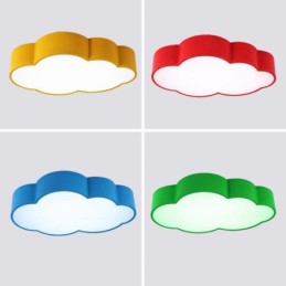 Macaron Multicolor Cloud Moderné zapustené stropné svietidlá v severskom štýle s akrylovým tienidlom