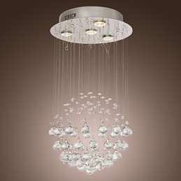Luster Luxury Modern Crystal 4 Lights