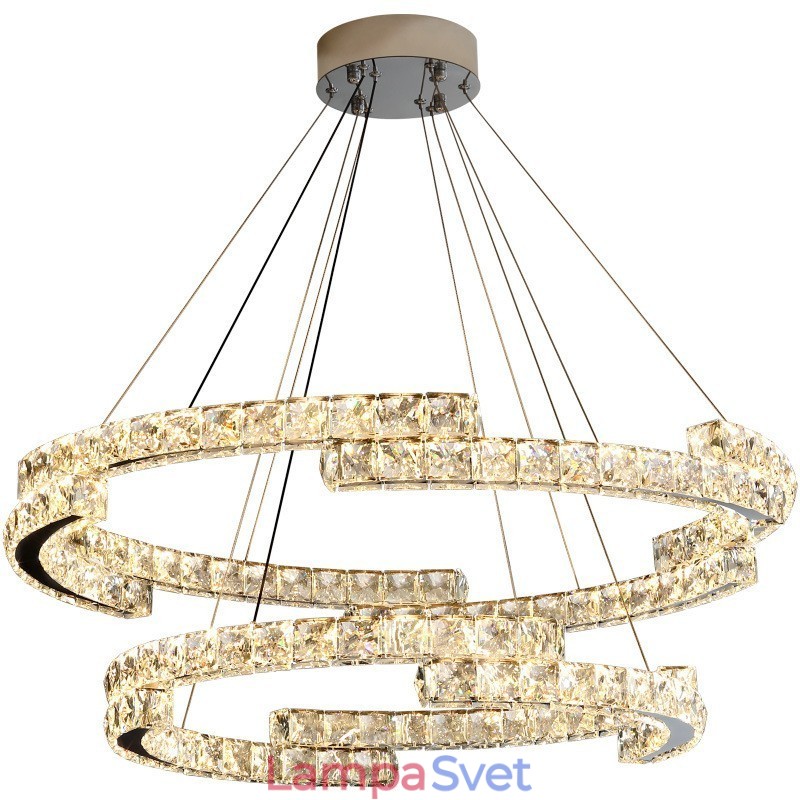 Okrúhle krištáľové závesné svietidlo Luxusné interiérové stropné svietidlo K9 Crystal