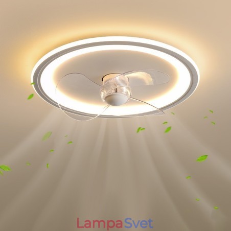 Severské okrúhle ultratenké tiché neviditeľné stmievateľné zapustené ventilátorové svetlo Ochrana očí s plným spektrom Severské okrúhle ultratenké tiché neviditeľné stmievateľné zapustené ventilátorové svetlo Ochrana očí s plným spektrom