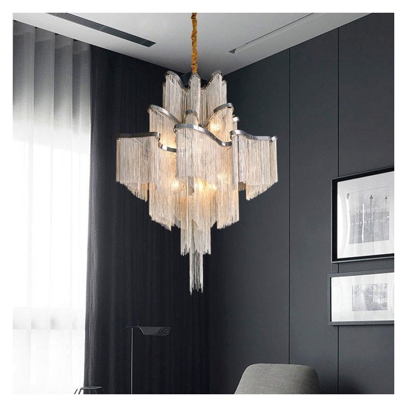 Strapce Extra veľké Luster Designer Stropné závesné svietidlo
