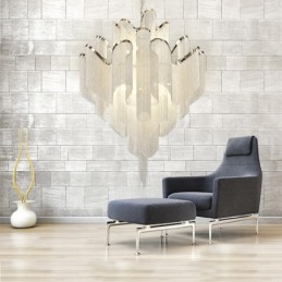 Strapce Extra veľké Luster Designer Stropné závesné svietidlo