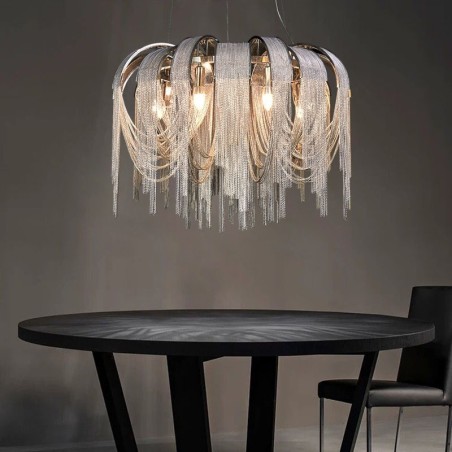 Strapce Extra veľké Luster Designer Stropné závesné svietidlo Strapce Extra veľké Luster Designer Stropné závesné svietidlo