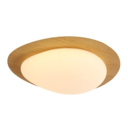 Stmievateľná celospektrálna ochrana očí Stropné svietidlo Nordic Log Grain Pebble