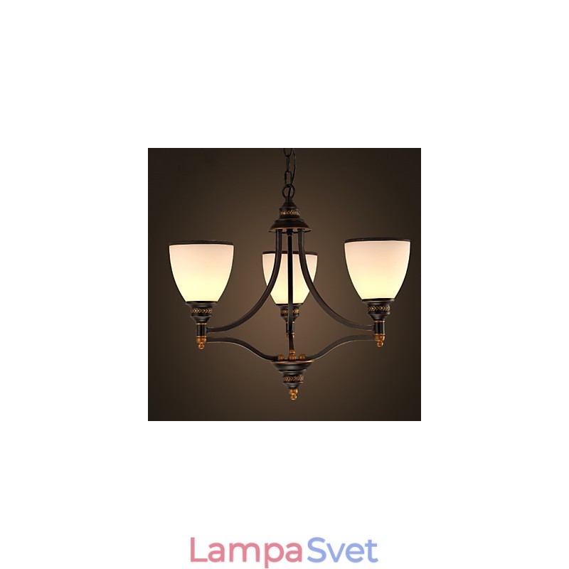 Retro minimalistické stropné svietidlá Sklenené stropné svietidlá európskeho štýlu Svietidlo