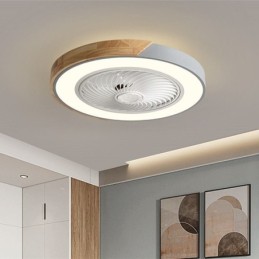 Inteligentný stropný ventilátor so svetlami Diaľkové ovládanie Dekor Ventilátor Lampa