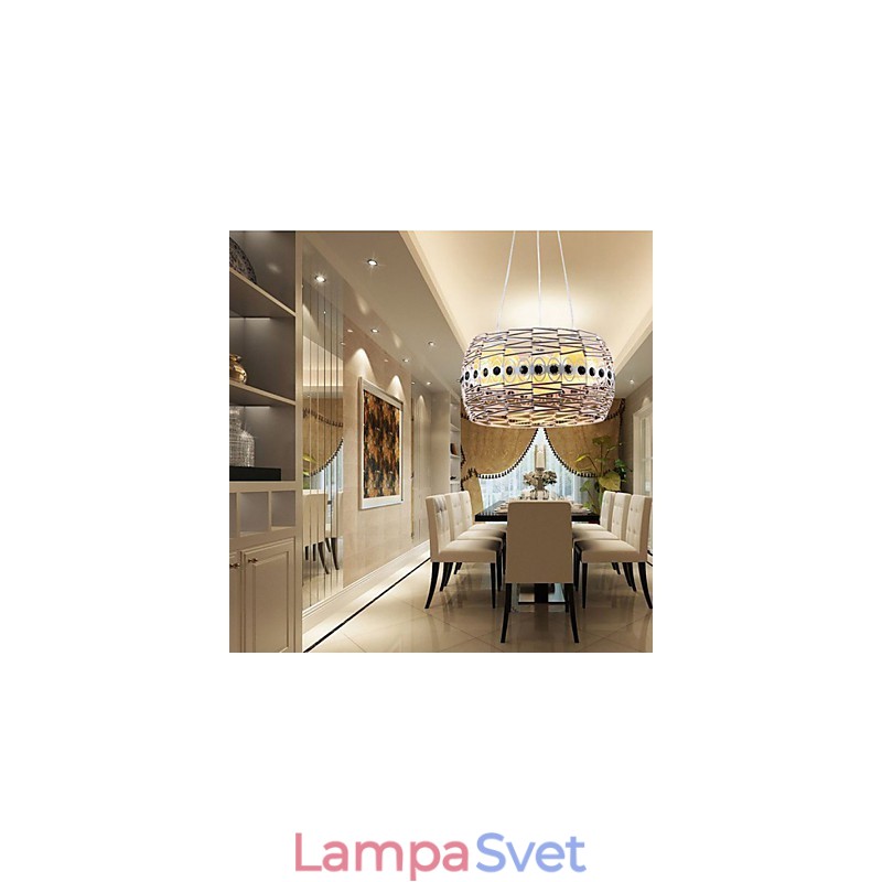 Ratanová umelecká lampa Závesná lampa Hand Woven