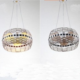 Ratanová umelecká lampa Závesná lampa Hand Woven