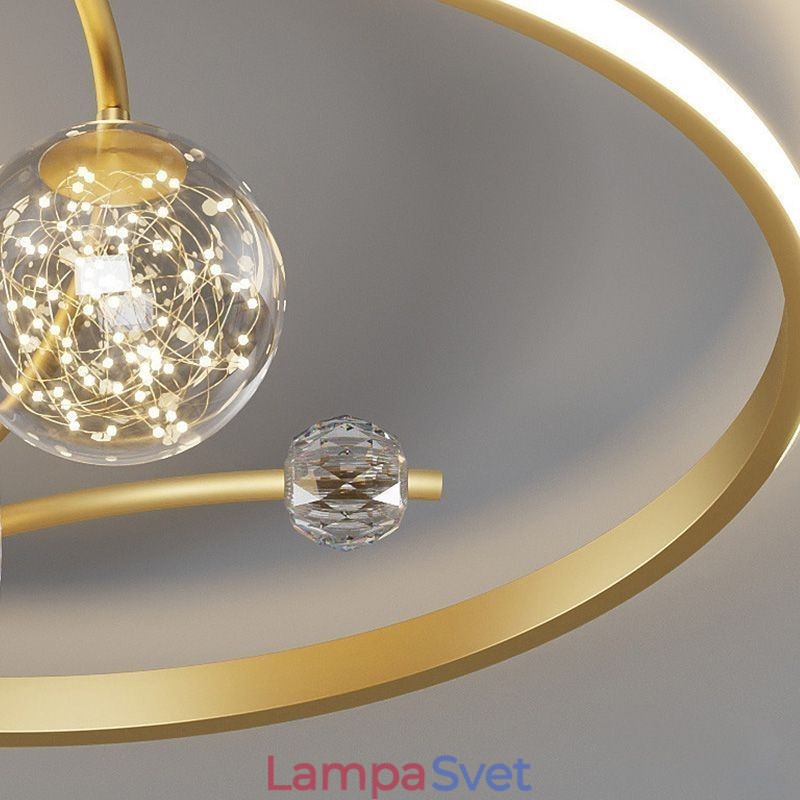 Stropný ventilátor so svetlami Dekor Ventilátor Lampa Akryl
