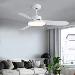 Invertorová lampa do ventilátora Moderná minimalistická lampa do stropného ventilátora