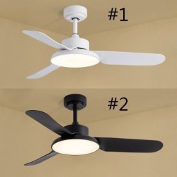 Invertorová lampa do ventilátora Moderná minimalistická lampa do stropného ventilátora